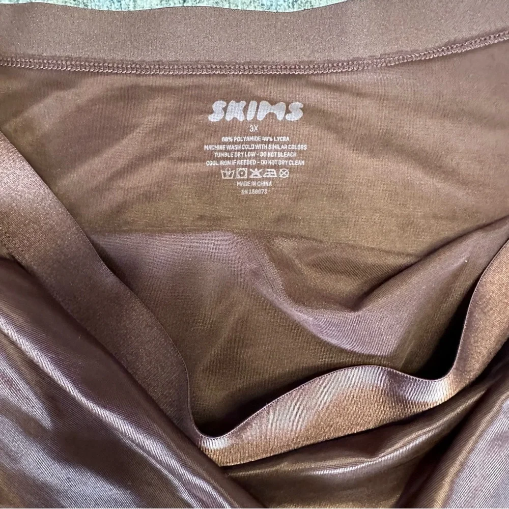 🆕Skims Barely There Shapewear High Waist Thong Cocoa - Picture 4 of 4
